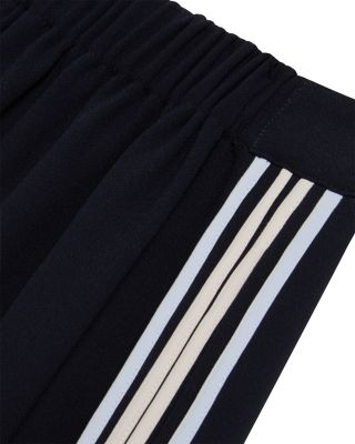 Gorjja Piping Detail Wide Leg Crepe Pants