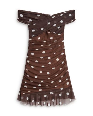 Tildahh Crossover Neck Dress