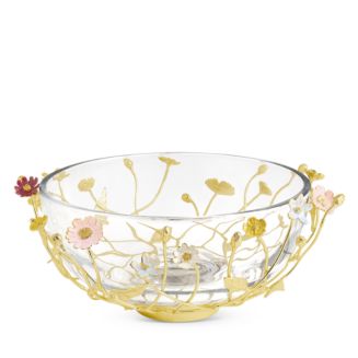 Michael Aram Wildflowers Large Glass Bowl | Bloomingdale's Michael Aram