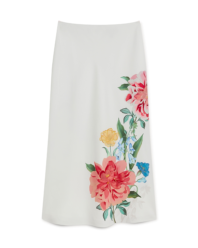 Shop Ted Baker Casla Floral Column Maxi Skirt