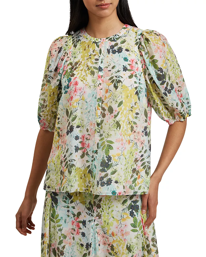 Ted Baker Micha Puffed Sleeve Top