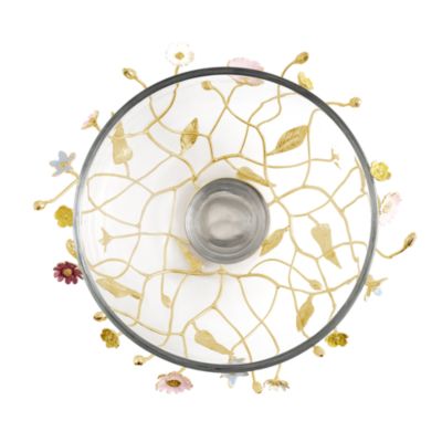 Wildflowers Large Glass Bowl