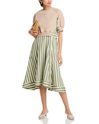 Sweatshirt Combo Dress