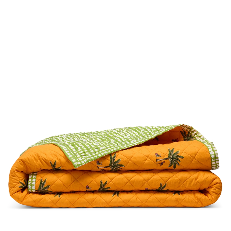 Coniglio Palm Beach Petit Palm Reversible Quilt, King