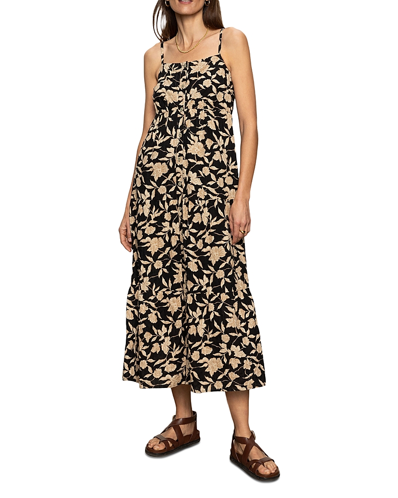 Sanctuary Tiered Picot Dress In Bandana Print In Bandana Print