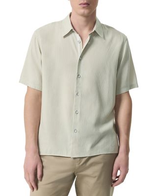 Dalton Dobby Button Front Shirt