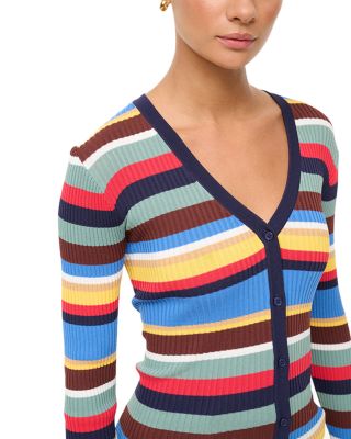Cargo Striped Cardigan