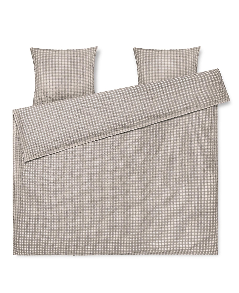 Juna Baek & Bolge Duvet Cover Set, Full In Grey/birch