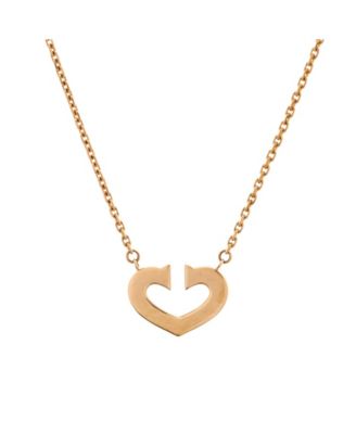 Pre-Owned Cartier - C Heart de Cartier Pendant Necklace 18K Rose Gold