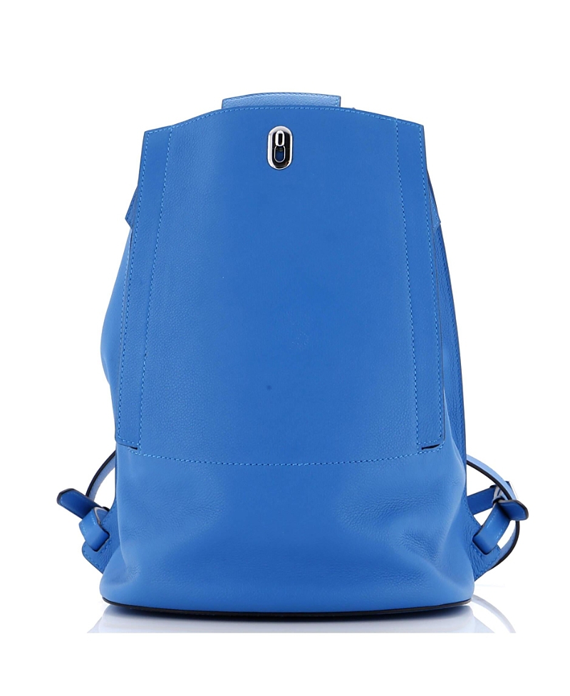 Shop Pre-owned Hermes Hermes Gr24 Backpack Evercolor In Blue