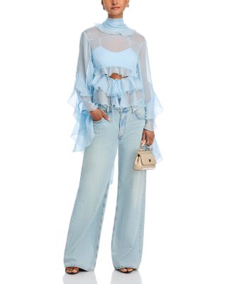 Anyssa Ruffle Blouse