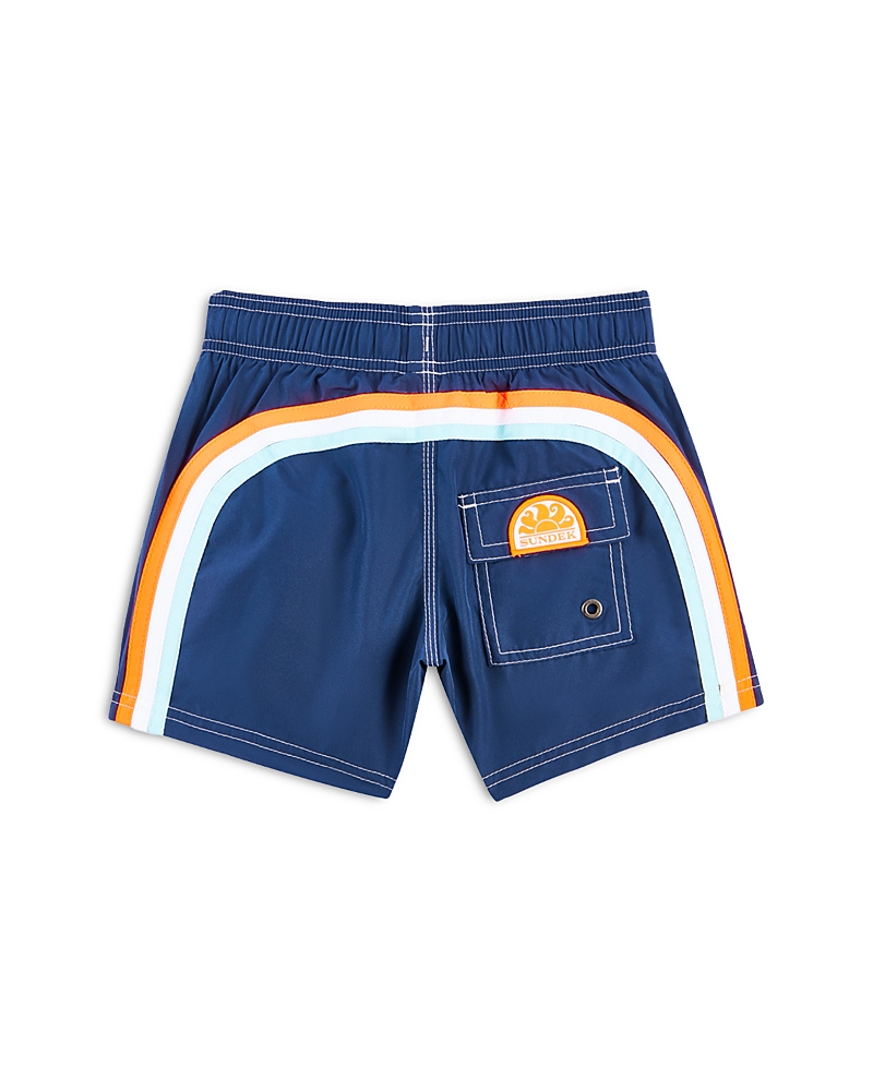 Sundek Boys' Elastic Waist Swim Trunks - Little Kid, Big Kid In Navy