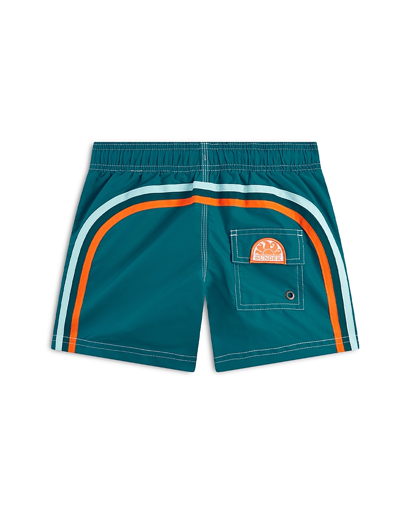 Sundek Boys' Elastic Waist Swim Trunks - Little Kid, Big Kid In Teal