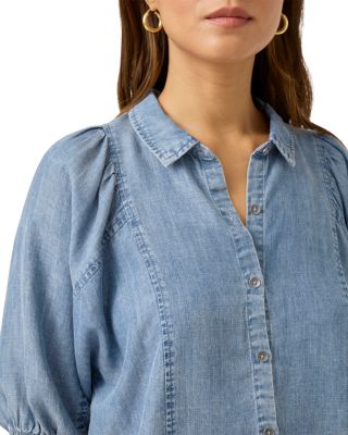 Violet Indigo Blouse