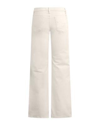 Kelli Low Rise Straight Jeans in Ecru