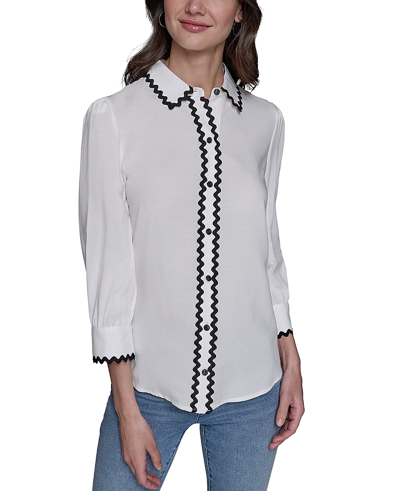 Karl Lagerfeld Paris Collared Shirt