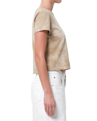 Adine Printed Shrunken Tee