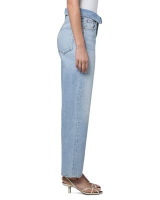 Echo Tapered Foldover Jeans in Syllable