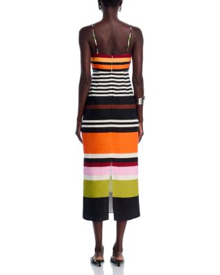 Paloma Embroidered Linen Dress