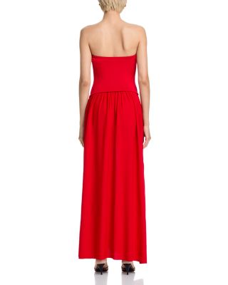 The Strapless Soglio Dress