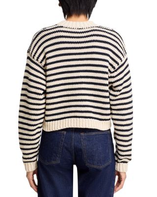 The Striped Chunky Femme Cardigan