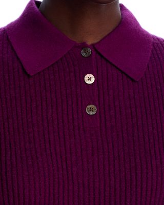 Cashmere Polo Sweater