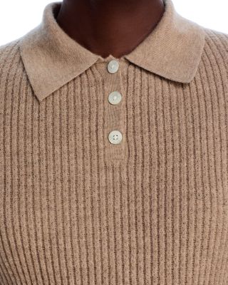 Cashmere Polo Sweater