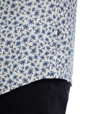 Stretch Linen Roan Slim Fit Shirt