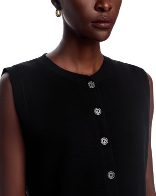 Sweater Vest & Wide Leg Pants Set