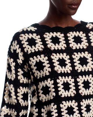 Crochet Pullover Sweater