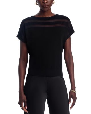 Mesh Inset Sweatshirt