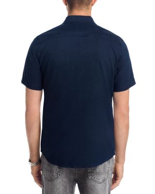 Stretch Linen Roan Slim Fit Shirt