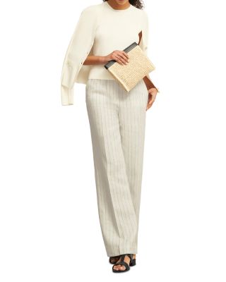 Groombridge Wide Leg Linen Trousers