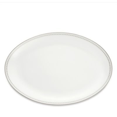 Malmaison Imp&eacute;riale Platinum Large Oval Platter