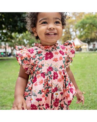 Girls' Jennifer Poplin Bubble Romper - Baby