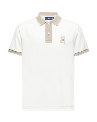 Psycho Bunny - Unisex New Castle Pique Polo - Little Kid, Big Kid