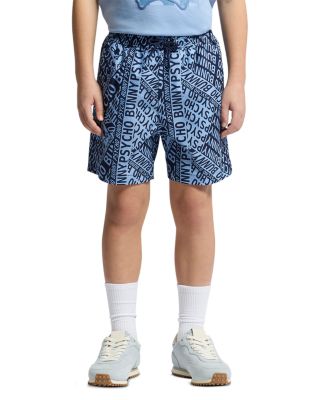 Unisex Capri Printed Swim Shorts - Little Kid, Big Kid