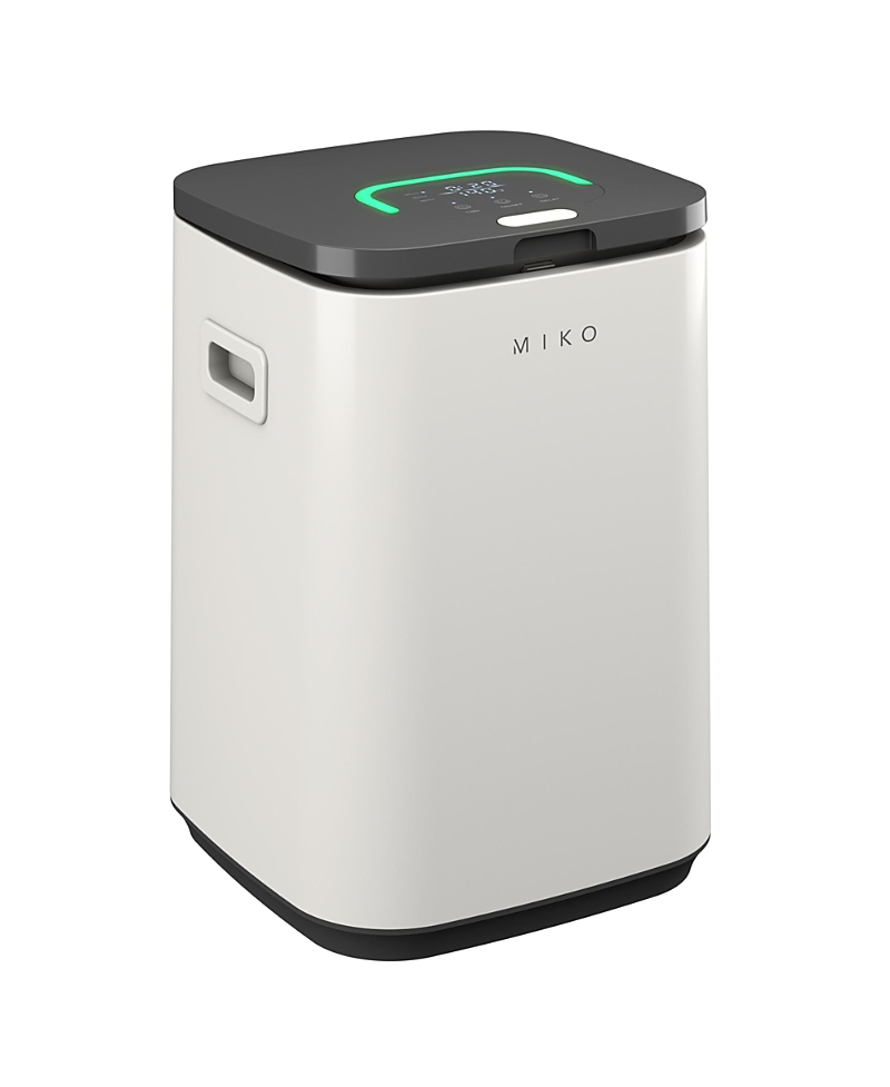 miko towel warmer with adjustable heat, timer, aromatherapy, and large capacity 23l, nest