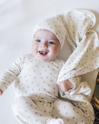  Unisex Cotton Ribbed Zipper Footie - Baby