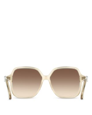 Gancini Square Sunglasses, 57mm