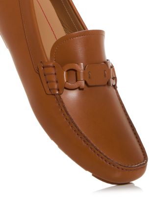 Men's Byte Leather Gancini Drivers - Regular