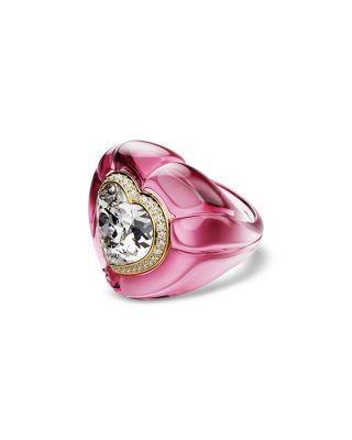 Swarovski - Dulcis Heart Crystal Cocktail Ring
