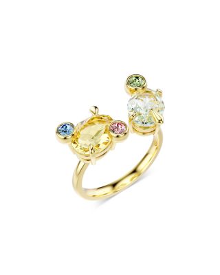 Gema Crystal Rings, Set of 3