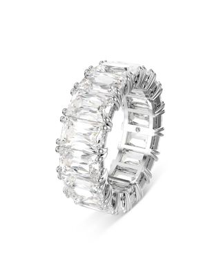 Matrix Crystal Eternity Band Ring 