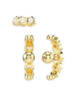 Imber Crystal Ear Cuff & Stud Earrings Set
