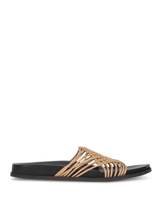 Women's Plait Strappy Slide Sandals