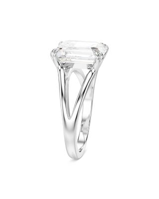 Stilla Octagon Crystal Split Band Ring 