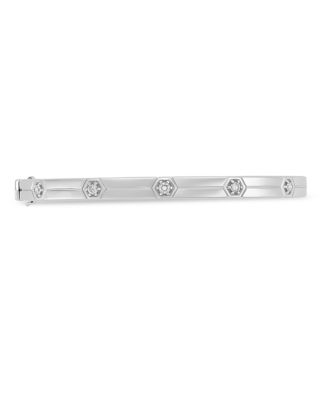 18K White Gold Baia Diamond Bangle Bracelet