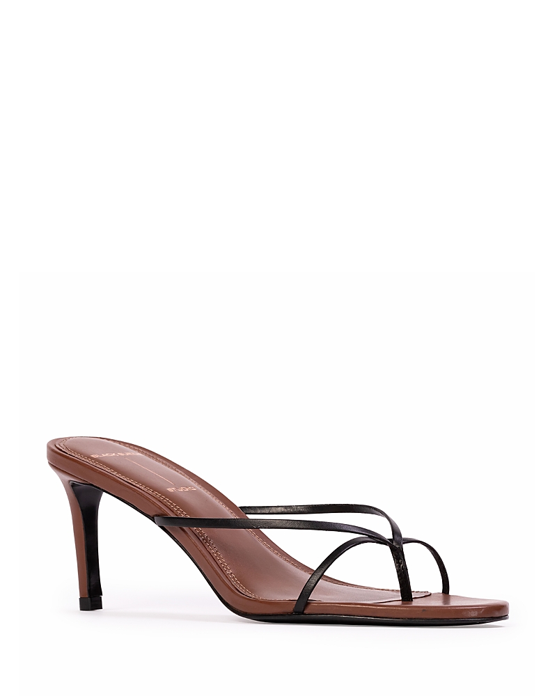 Black Suede Studio Women's Jade High Heel Sandals