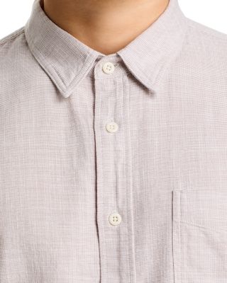 Fairfax Tahini Etch Short Sleeve Shirt